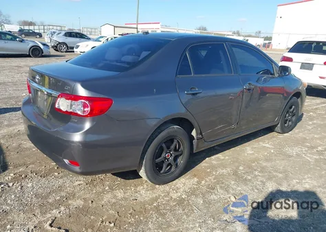 2011 Toyota Corolla Le из США, поврежденный, VIN JTDBU4EE3B9157898
